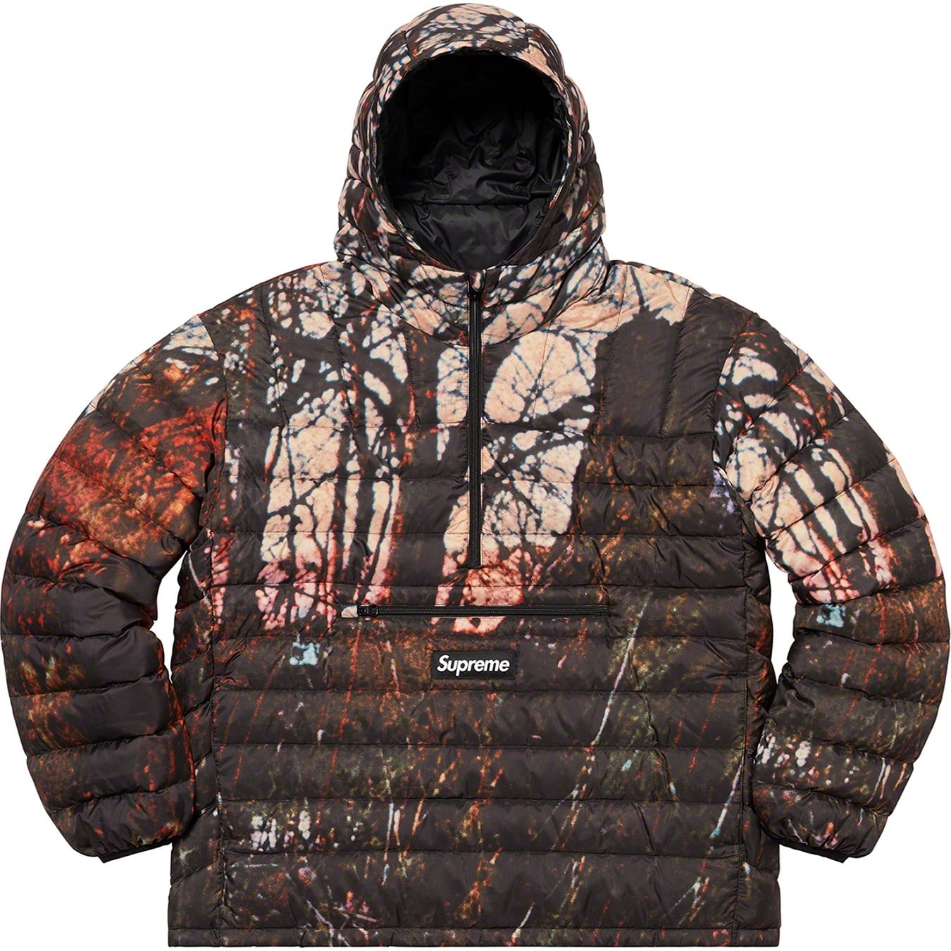 Micro Down Half Zip Hooded Pullover view 12